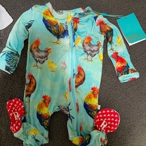 Posh peanut footie - worn once or twice